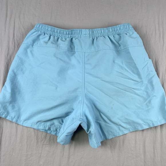 PATAGONIA Baggies Shorts 5 Women Medium Skipper Blue Stretch Elastic Comfort - Picture 11 of 11